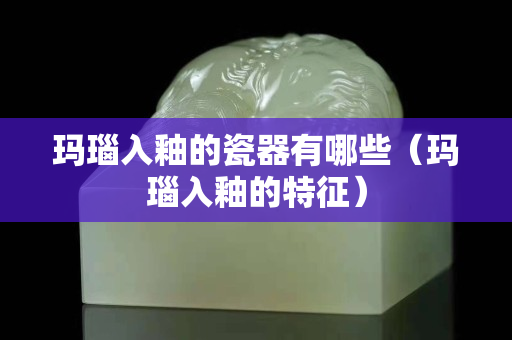 瑪瑙入釉的瓷器有哪些（瑪瑙入釉的特征）