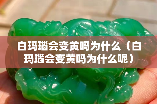 白瑪瑙會變黃嗎為什么（白瑪瑙會變黃嗎為什么呢）