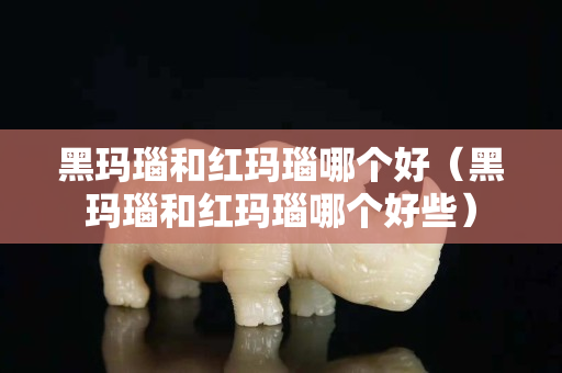 黑瑪瑙和紅瑪瑙哪個好（黑瑪瑙和紅瑪瑙哪個好些）