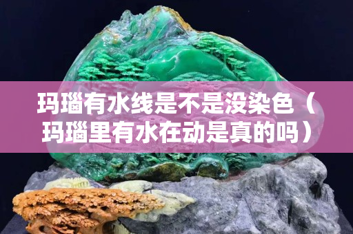 瑪瑙有水線是不是沒染色（瑪瑙里有水在動(dòng)是真的嗎）