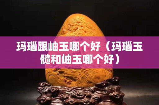 瑪瑙跟岫玉哪個好（瑪瑙玉髓和岫玉哪個好）