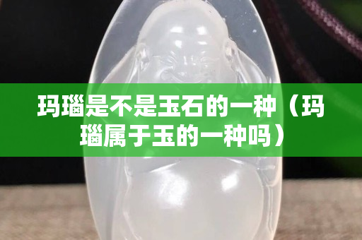 瑪瑙是不是玉石的一種（瑪瑙屬于玉的一種嗎）