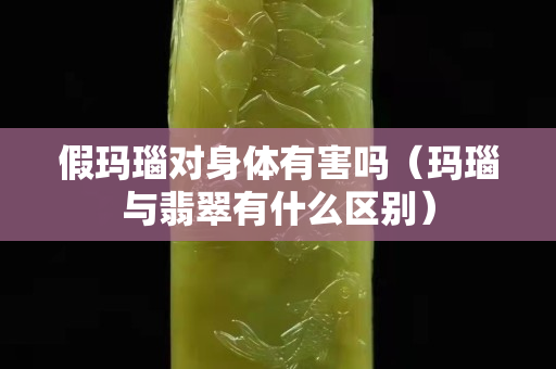 假瑪瑙對身體有害嗎（瑪瑙與翡翠有什么區別）