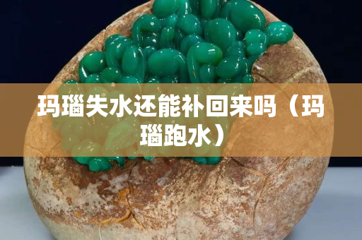 瑪瑙失水還能補回來嗎（瑪瑙跑水）
