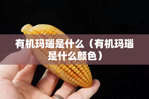 有機瑪瑙是什么（有機瑪瑙是什么顏色）