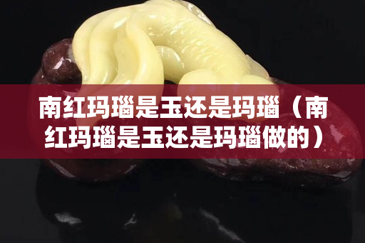 南紅瑪瑙是玉還是瑪瑙（南紅瑪瑙是玉還是瑪瑙做的）