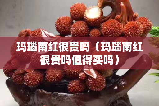 瑪瑙南紅很貴嗎（瑪瑙南紅很貴嗎值得買嗎）