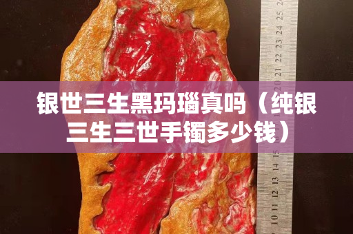銀世三生黑瑪瑙真嗎（純銀三生三世手鐲多少錢）
