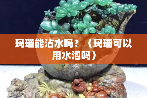 瑪瑙能沾水嗎？（瑪瑙可以用水泡嗎）