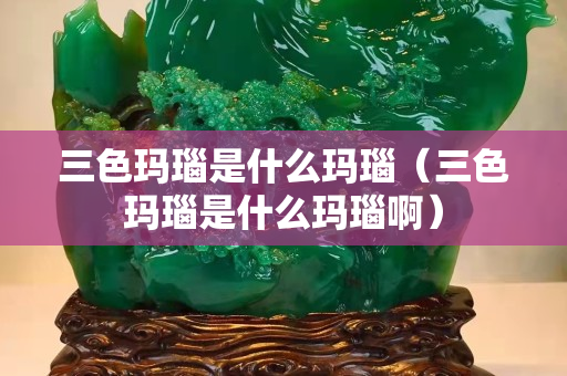 三色瑪瑙是什么瑪瑙（三色瑪瑙是什么瑪瑙?。? title=