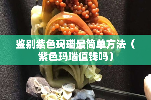 鑒別紫色瑪瑙最簡(jiǎn)單方法（紫色瑪瑙值錢(qián)嗎）