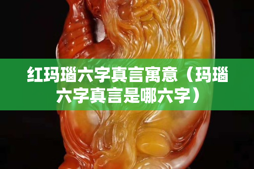 紅瑪瑙六字真言寓意（瑪瑙六字真言是哪六字）