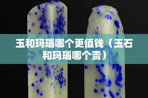 玉和瑪瑙哪個更值錢（玉石和瑪瑙哪個貴）