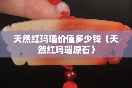 天然紅瑪瑙價值多少錢（天然紅瑪瑙原石）