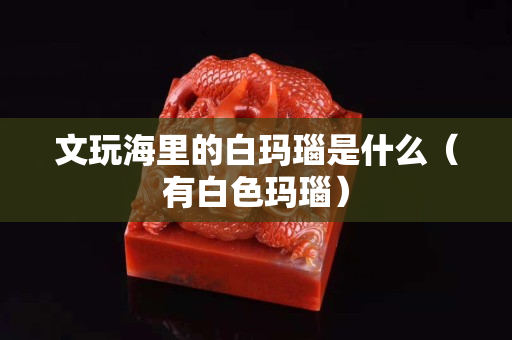 文玩海里的白瑪瑙是什么（有白色瑪瑙）