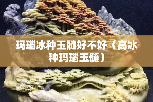 瑪瑙冰種玉髓好不好（高冰種瑪瑙玉髓）