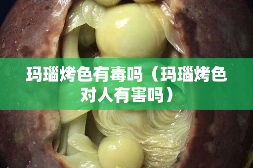 瑪瑙烤色有毒嗎（瑪瑙烤色對人有害嗎）