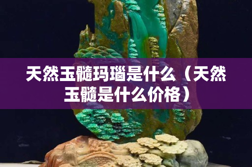 天然玉髓瑪瑙是什么（天然玉髓是什么價格）