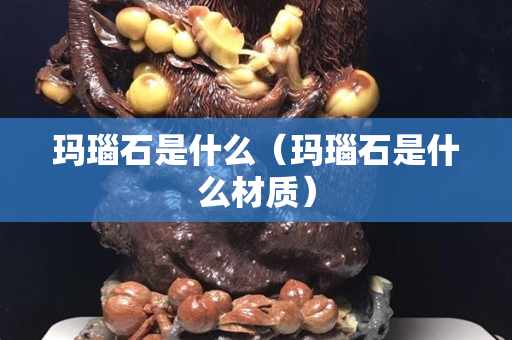 瑪瑙石是什么（瑪瑙石是什么材質(zhì)）