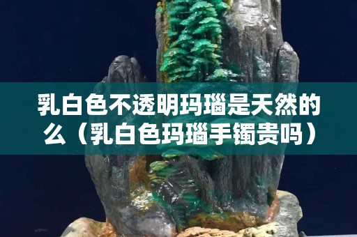 乳白色不透明瑪瑙是天然的么（乳白色瑪瑙手鐲貴嗎）