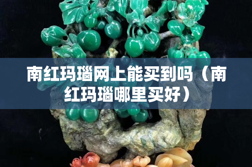 南紅瑪瑙網(wǎng)上能買到嗎（南紅瑪瑙哪里買好）