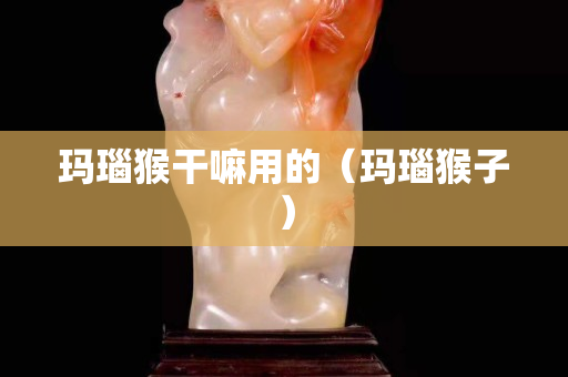 瑪瑙猴干嘛用的（瑪瑙猴子）