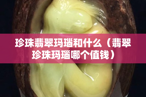 珍珠翡翠瑪瑙和什么（翡翠珍珠瑪瑙哪個值錢）