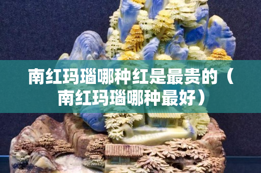 南紅瑪瑙哪種紅是最貴的（南紅瑪瑙哪種最好）