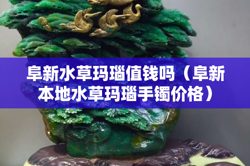 阜新水草瑪瑙值錢嗎（阜新本地水草瑪瑙手鐲價格）