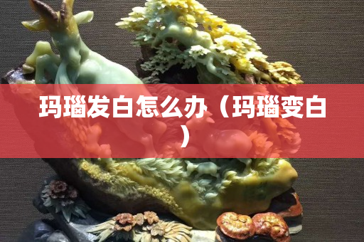 瑪瑙發白怎么辦（瑪瑙變白）
