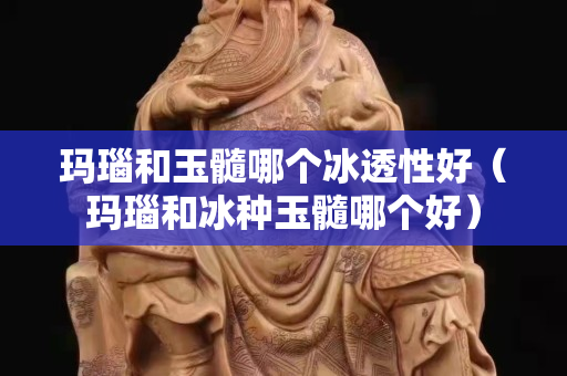 瑪瑙和玉髓哪個冰透性好（瑪瑙和冰種玉髓哪個好）