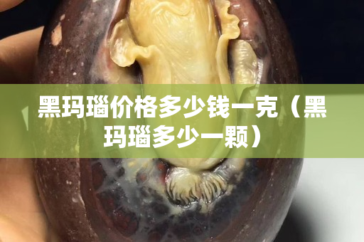 黑瑪瑙價格多少錢一克（黑瑪瑙多少一顆）