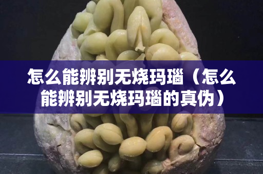 怎么能辨別無燒瑪瑙（怎么能辨別無燒瑪瑙的真偽）