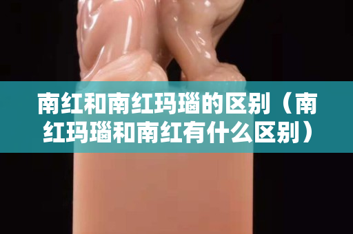 南紅和南紅瑪瑙的區別（南紅瑪瑙和南紅有什么區別）