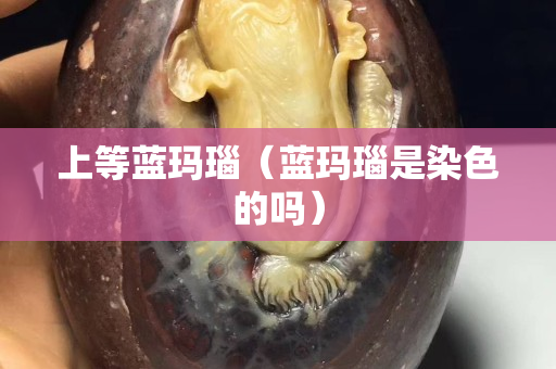 上等藍瑪瑙（藍瑪瑙是染色的嗎）