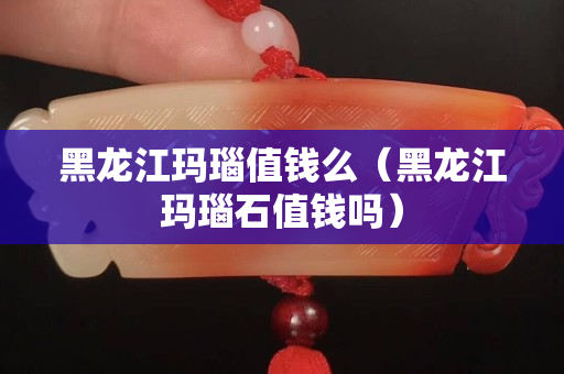 黑龍江瑪瑙值錢么（黑龍江瑪瑙石值錢嗎）