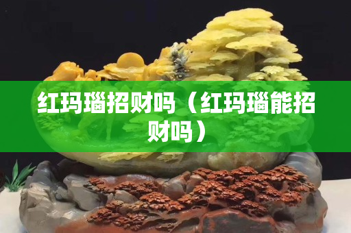 紅瑪瑙招財嗎（紅瑪瑙能招財嗎）