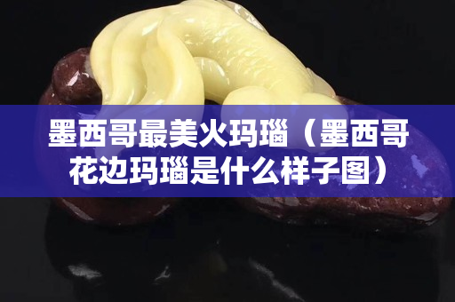 墨西哥最美火瑪瑙（墨西哥花邊瑪瑙是什么樣子圖）