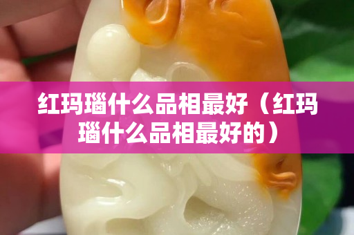 紅瑪瑙什么品相最好（紅瑪瑙什么品相最好的）