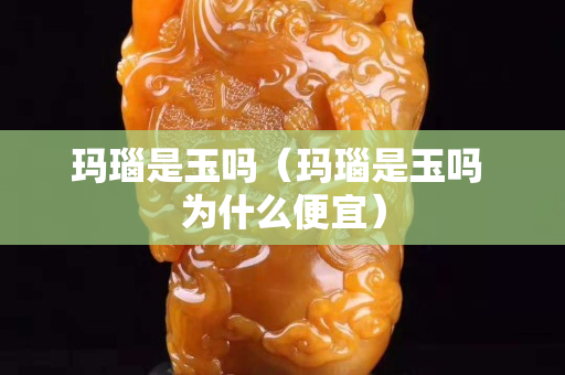 瑪瑙是玉嗎（瑪瑙是玉嗎 為什么便宜）