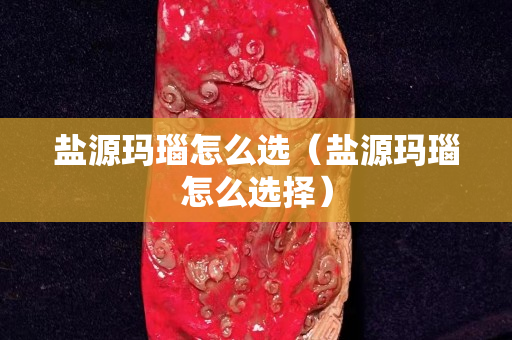 鹽源瑪瑙怎么選（鹽源瑪瑙怎么選擇）