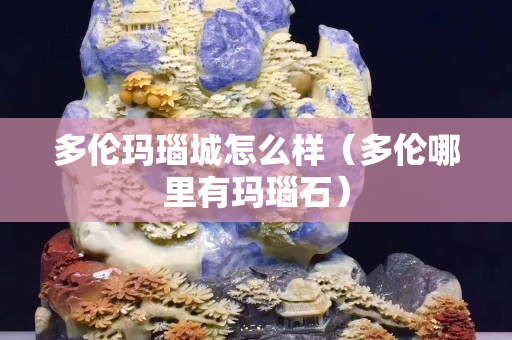多倫瑪瑙城怎么樣（多倫哪里有瑪瑙石）