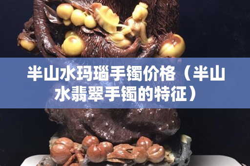 半山水瑪瑙手鐲價格（半山水翡翠手鐲的特征）
