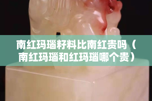 南紅瑪瑙籽料比南紅貴嗎（南紅瑪瑙和紅瑪瑙哪個貴）