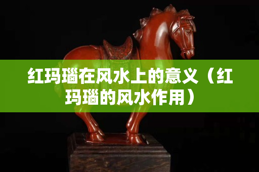 紅瑪瑙在風(fēng)水上的意義（紅瑪瑙的風(fēng)水作用）