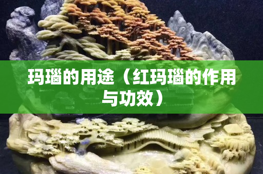 瑪瑙的用途（紅瑪瑙的作用與功效）
