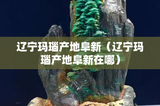 遼寧瑪瑙產(chǎn)地阜新（遼寧瑪瑙產(chǎn)地阜新在哪）