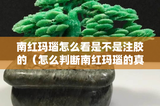 南紅瑪瑙怎么看是不是注膠的（怎么判斷南紅瑪瑙的真假）