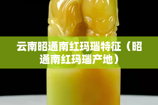 云南昭通南紅瑪瑙特征（昭通南紅瑪瑙產地）