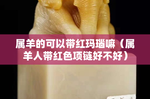 屬羊的可以帶紅瑪瑙嘛（屬羊人帶紅色項鏈好不好）